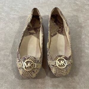 Michael‎ Kors Snake Skin leather Loafers Women’s 11